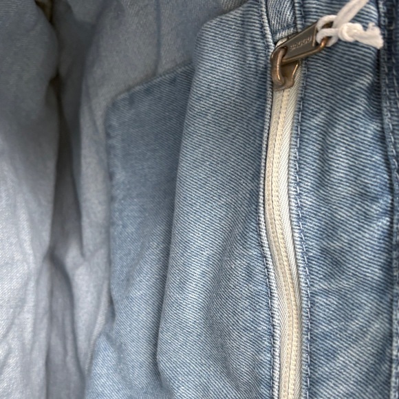 BAGGU Light Blue Denim Duck Tote -NWT - Picture 8 of 10